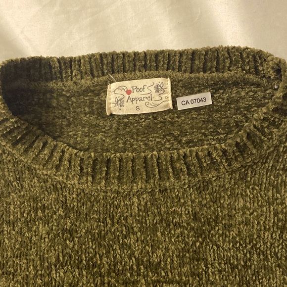 - green poof apparel sweater - Picture 2 of 3